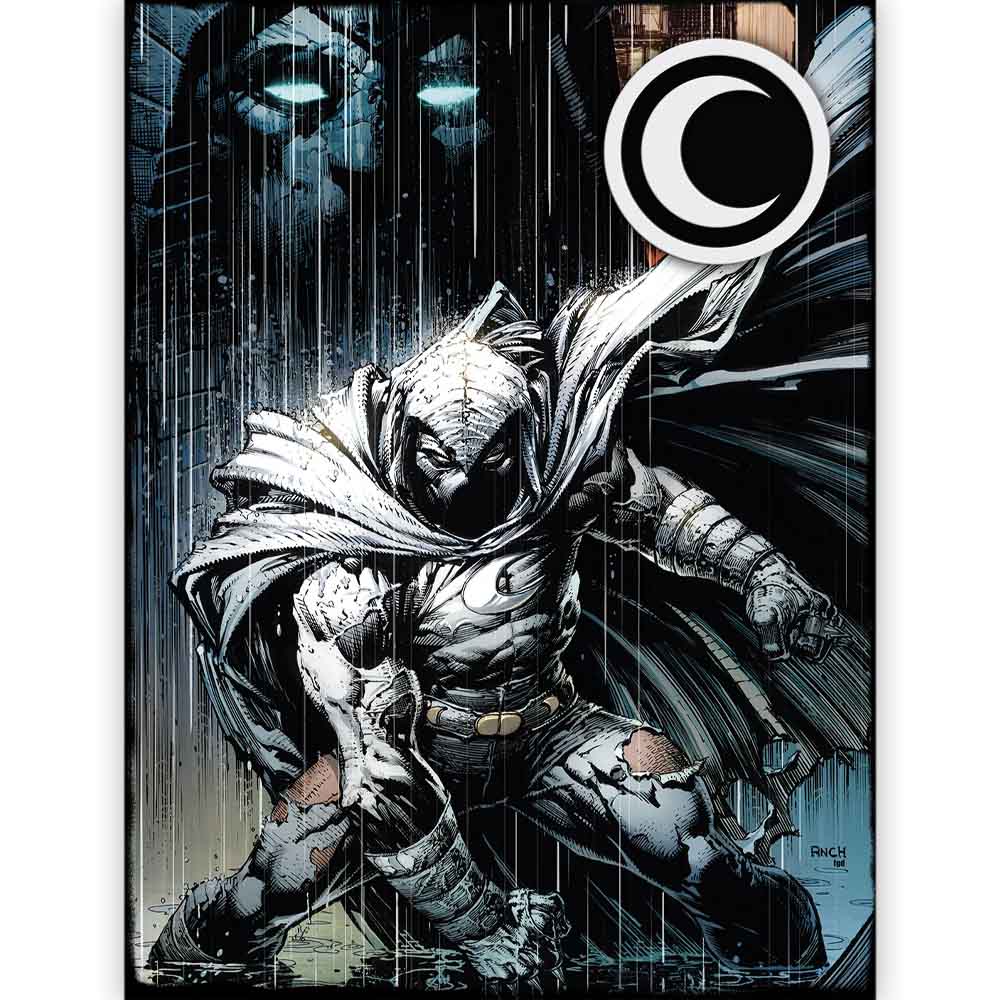 MARVEL COMICS マーベル・コミック - The Moon God / キャンバス・プリント木枠(30 x 40×3.8cm) / インテリア額 - PGS